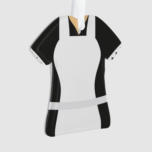 Gepersonaliseerde kerstfeestdag ornament (voorkant)