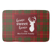 Gepersonaliseerde kerstfeestdag - startpunt - Swee Badmat (Voorkant)