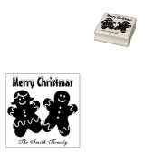 Gepersonaliseerde kerstfeestelijke feestdagen voor rubberstempel (Gestempeld)