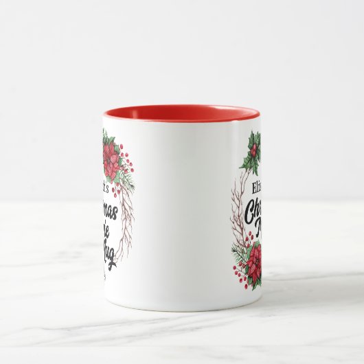 Gepersonaliseerde kerstfilm Kransslagader kijken Mok (Midden)