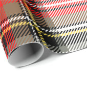 Gepersonaliseerde kerstfoto cadeaupapier (Rol Hoek)