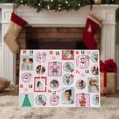 Gepersonaliseerde Kerstfoto Gift Bag | Schattige r Groot Cadeauzakje