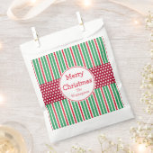 Gepersonaliseerde Kerstgunst Cadeauzakken Bedankzakje (Geknipt)