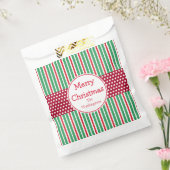 Gepersonaliseerde Kerstgunst Cadeauzakken Bedankzakje (Gezegeld)