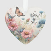 Gepersonaliseerde kerstherdenkingsornament ornament (voorkant)