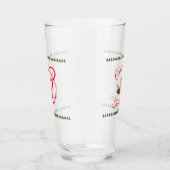 Gepersonaliseerde kerstkaarsen glas (Rechts)