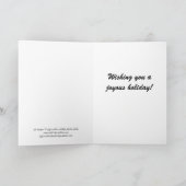 Gepersonaliseerde Kerstkaart - Lorikeet Feestdagen Kaart (Binnen)