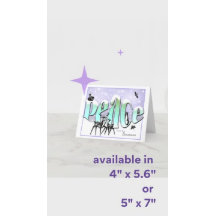 Gepersonaliseerde kerstkaart voor vrede voor diere