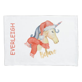 Gepersonaliseerde kerstkast voor kinderen kussensloop