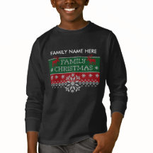 Gepersonaliseerde kerstkerst Ugly Sweater