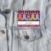 Gepersonaliseerde kerstknop button (Insitu)