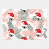 Gepersonaliseerde kerstkoala inpakpapier vel (Voorkant 3)