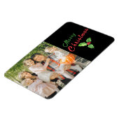 Gepersonaliseerde Kerstkoelkast Magneet Vakantie G (Linkerzijde)