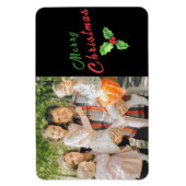 Gepersonaliseerde Kerstkoelkast Magneet Vakantie G (Verticaal)