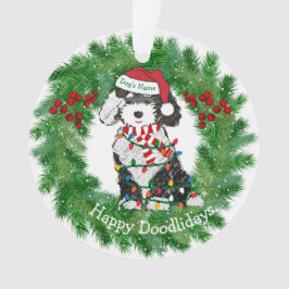 Gepersonaliseerde kerstlampjes Sheepadoedle Acryli Ornament
