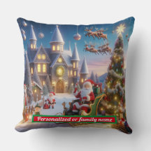 Gepersonaliseerde KERSTMAN KERSTMIS KLEURRIJK