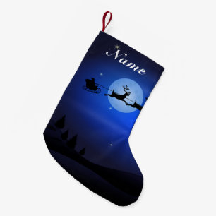 Gepersonaliseerde Kerstman Stocking Custom Name Kleine Kerstsok