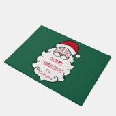 Gepersonaliseerde Kerstman Welkom Deurmat Rug (Schuin)