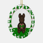 Gepersonaliseerde Kerstmis draagt Ornament (Rechts)