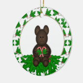 Gepersonaliseerde Kerstmis draagt Ornament (Links)