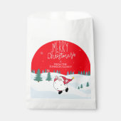 Gepersonaliseerde Kerstmis Favor Tassen met Famili Bedankzakje (Voorkant)