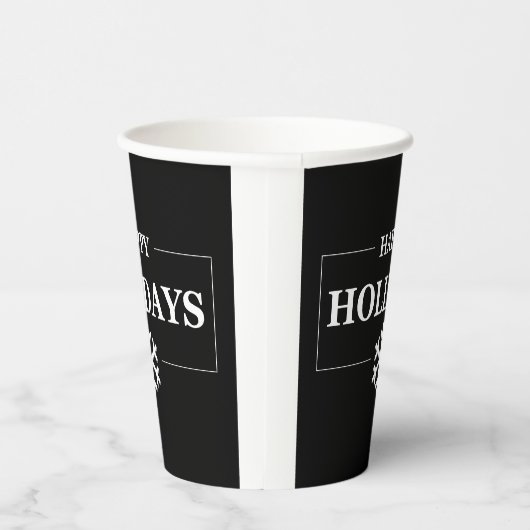 Gepersonaliseerde Kerstmis Gelukkige Vakantie Aang Papieren Bekers (Rechts)