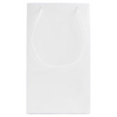 Gepersonaliseerde Kerstmis Gift Bag Klein Cadeauzakje (Achterkant)