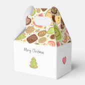 Gepersonaliseerde Kerstmis gunst box Bedankdoosjes (Achterkant)