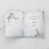 Gepersonaliseerde Kerstmis in Podenco Andaluz mam Feestdagen Kaart (Binnen)