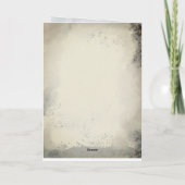 Gepersonaliseerde kerstmis met fox Scent Hound Mam Feestdagen Kaart (Achterkant)