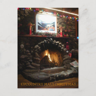 Gepersonaliseerde Kerstmis van Maui van Upcountry Feestdagenkaart