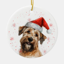 Gepersonaliseerde Kerstmis voor Wheatenterrier