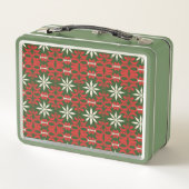 Gepersonaliseerde kerstmis/winter gevierd met M (Achterkant)