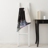 Gepersonaliseerde kerstpastelboom sherpa deken (In situ)