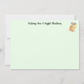 Gepersonaliseerde kerstpostzegels (Achterkant)