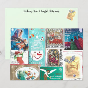 Gepersonaliseerde kerstpostzegels