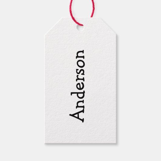 Gepersonaliseerde kerstsokkenlabels, sokkennaamlab cadeaulabel (Voorkant)