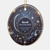 Gepersonaliseerde Kerststerren Ornament  (Links)