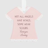 Gepersonaliseerde kerstversiering Frontline Ornament (achterkant)