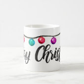 Gepersonaliseerde kerstversiering koffiemok (Center)