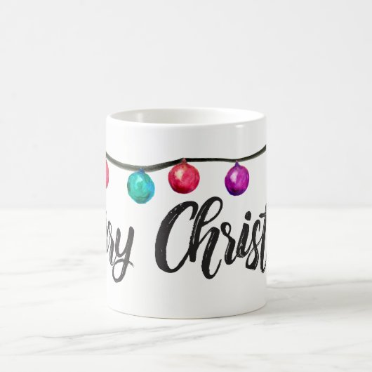 Gepersonaliseerde kerstversiering koffiemok (Center)