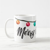 Gepersonaliseerde kerstversiering koffiemok (Links)