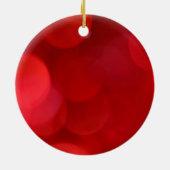 Gepersonaliseerde kerstversiering met kerstcadeaus keramisch ornament (Achterkant)