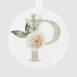 Gepersonaliseerde kerstversiering met uw initialen ornament