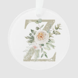 Gepersonaliseerde kerstversiering met uw initialen ornament