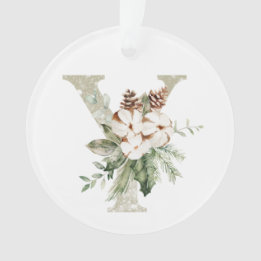 Gepersonaliseerde kerstversiering met uw initialen ornament