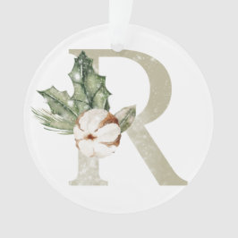 Gepersonaliseerde kerstversiering met uw initialen ornament