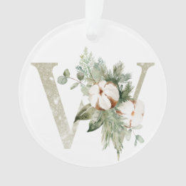 Gepersonaliseerde kerstversiering met uw initialen ornament