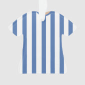 Gepersonaliseerde kerstversiering van de Speler va Ornament (voorkant)