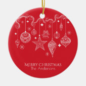 Gepersonaliseerde kerstversieringen | ORNAMENT (Voorkant)